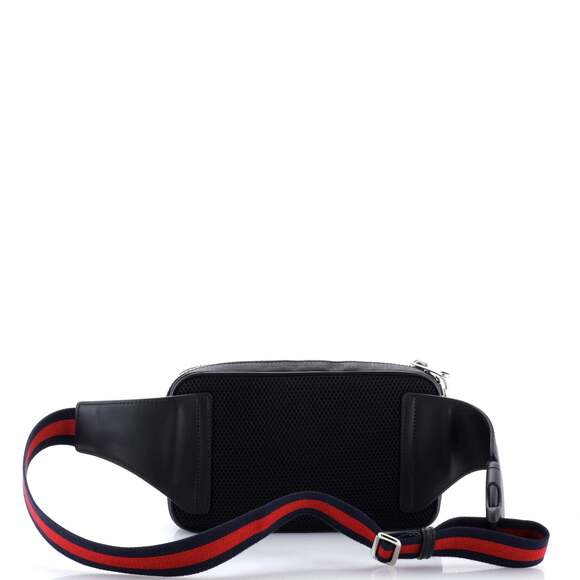 Gucci Soft Zip Belt Bag Gg Coated #197800G10B - Picture 3 of 6